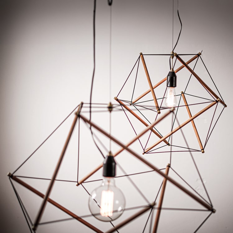 TENSEGRITY PENDANT LIGHT MEDIUM