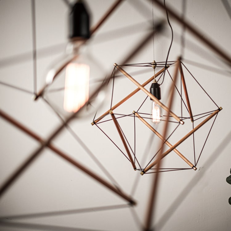 TENSEGRITY PENDANT LIGHT MEDIUM