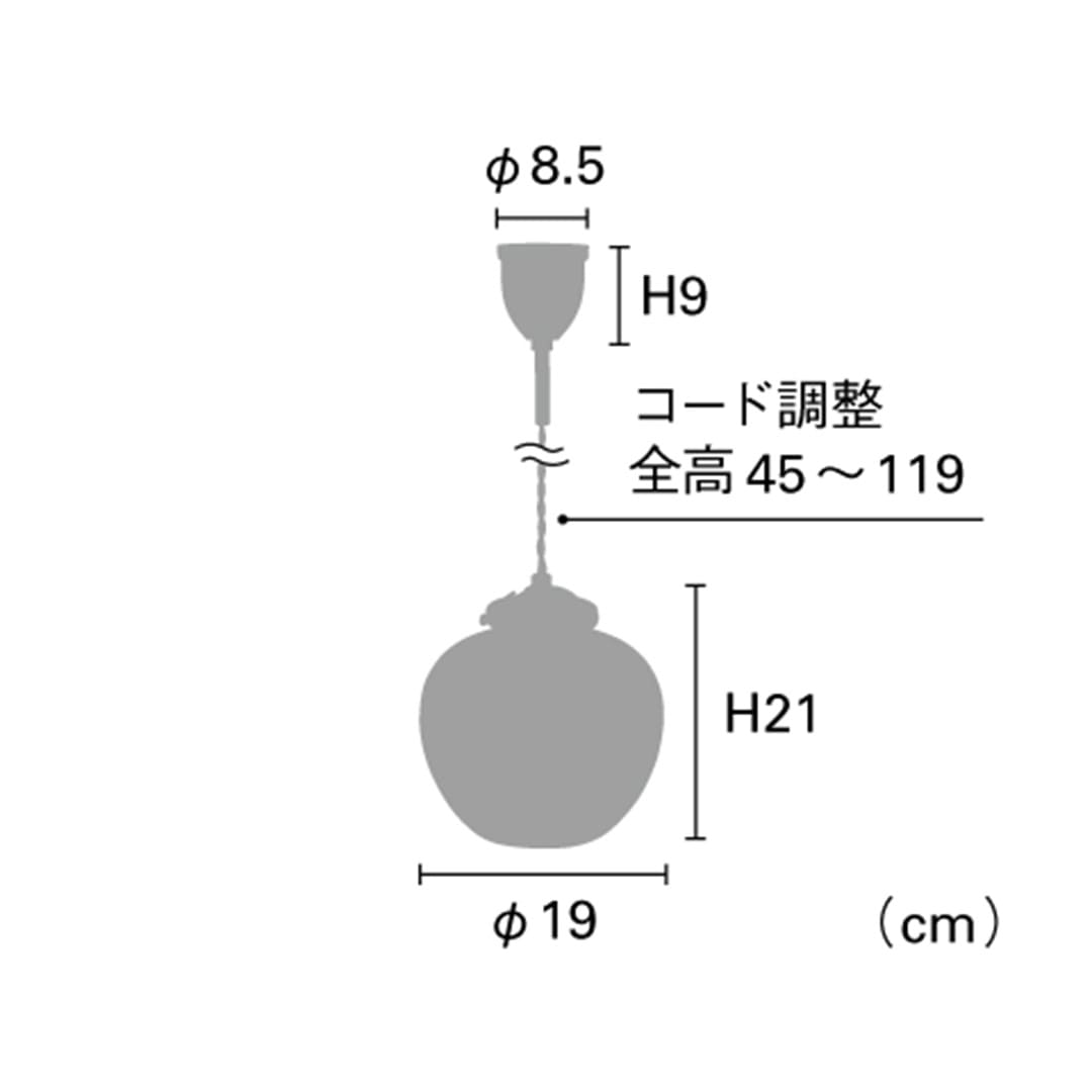 ペンダントライト 1灯 プリュネ