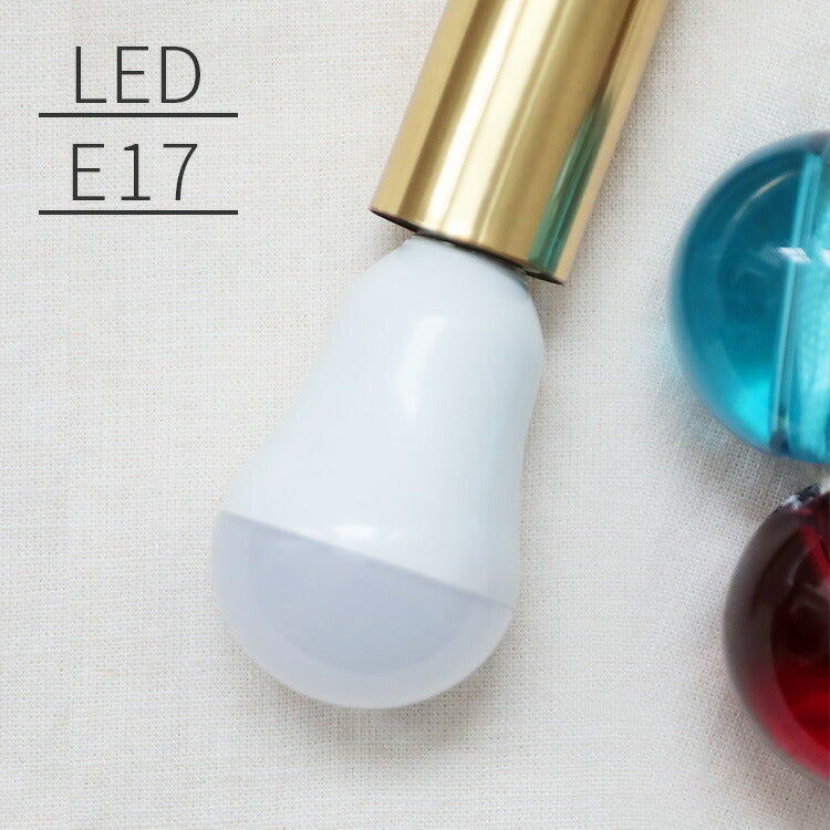 E17 LED電球 500lm