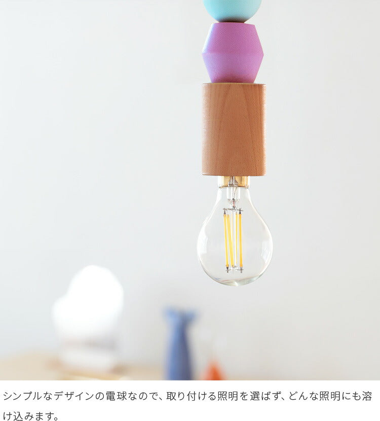 E17 LEDエジソン電球 470lm