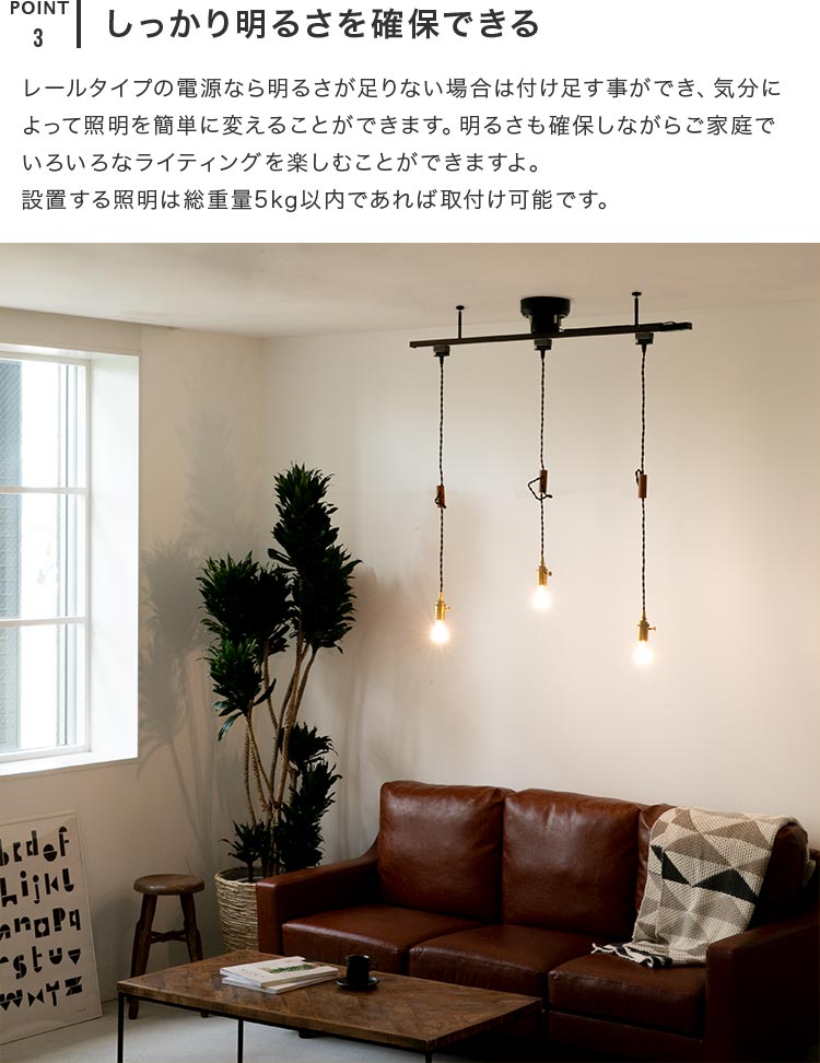 アクセサリー ライティングレール