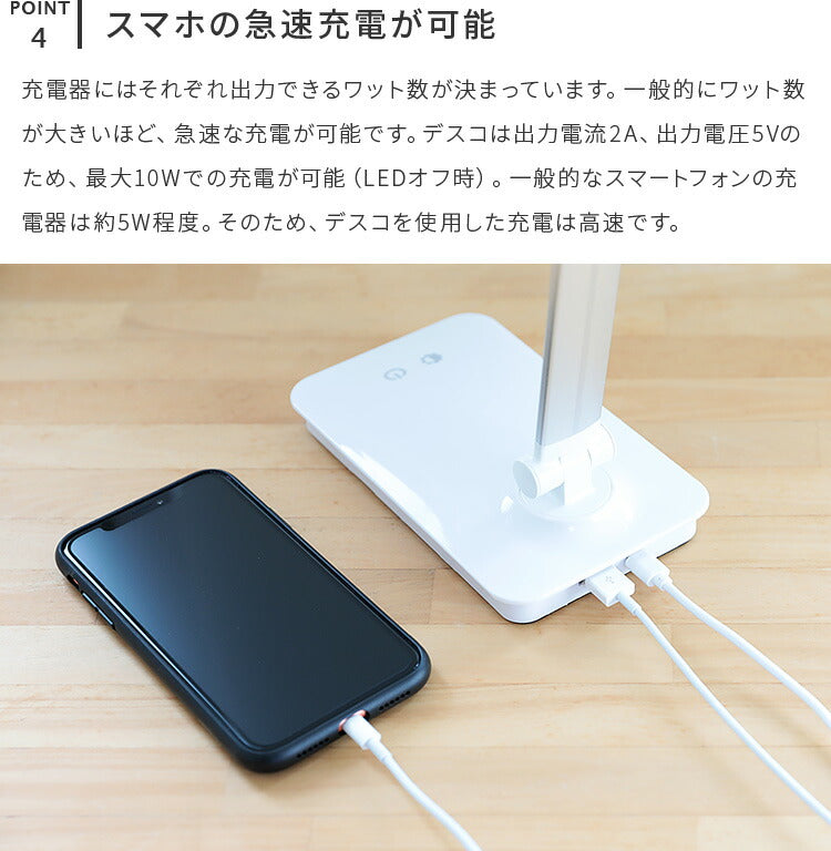 LEDデスクライト デスコ