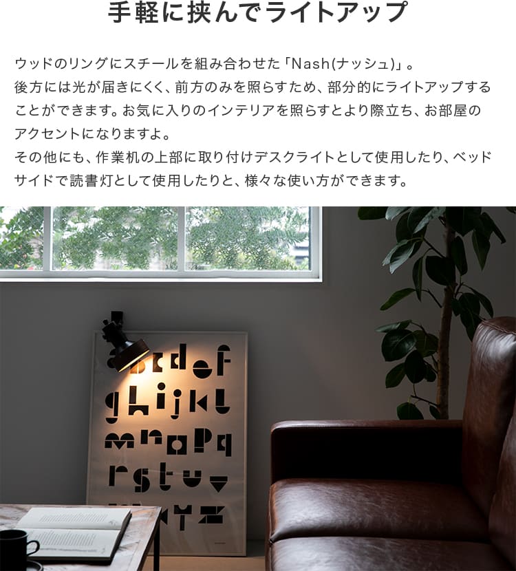 スポットライト 1灯 ナッシュ