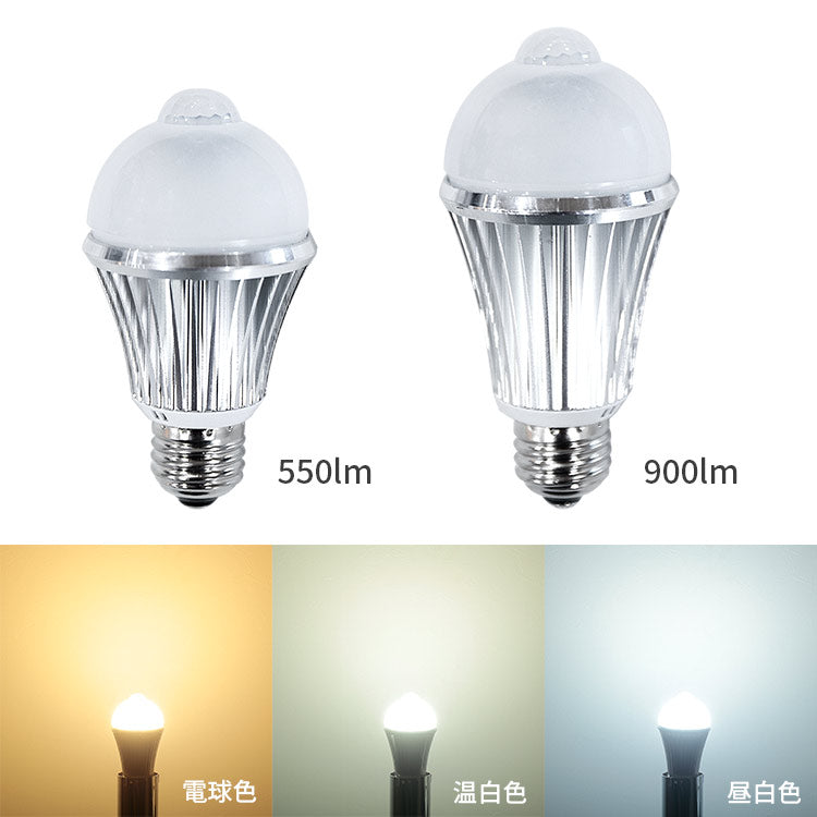 人感センサー LED電球 混合ページ