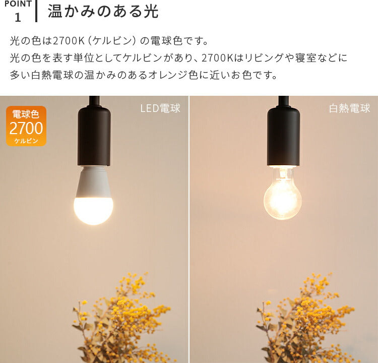 LED電球 E17(440lm・40W相当)