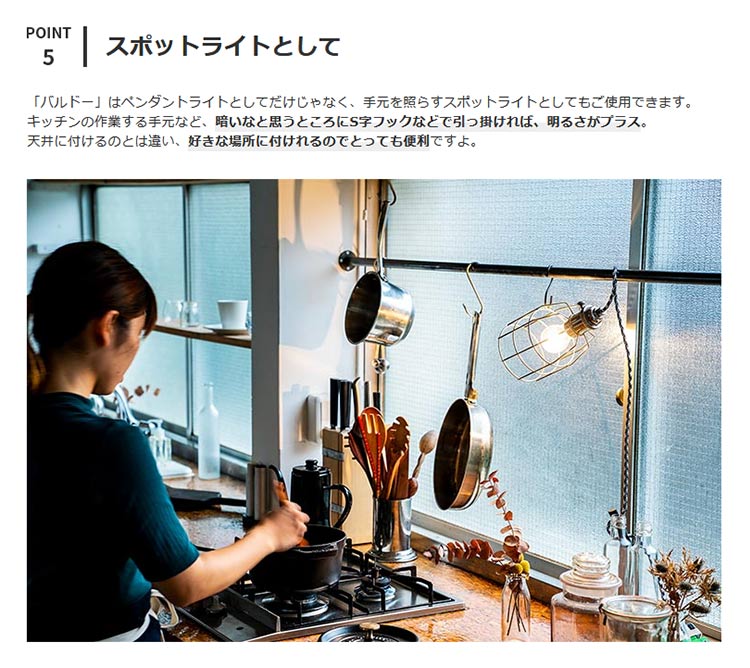 ペンダントライト 1灯 バルドー