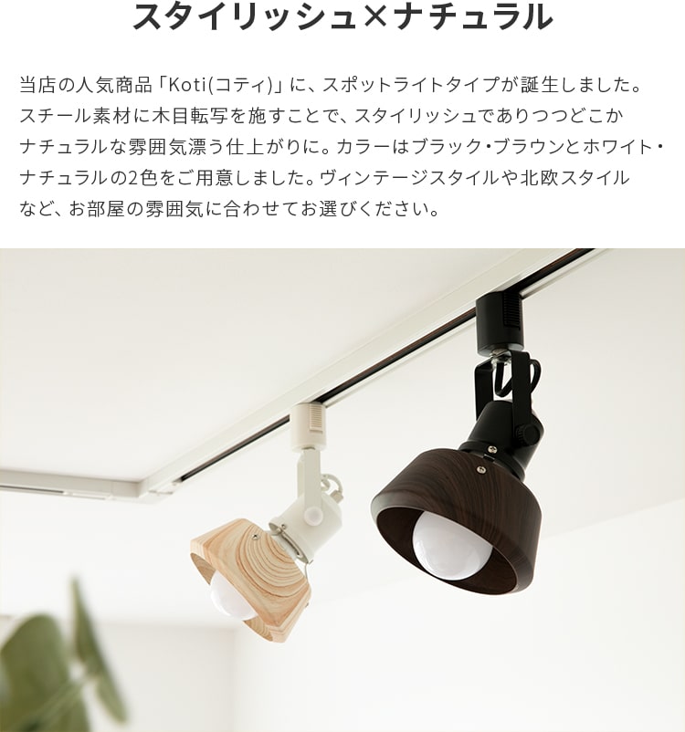 スポットライト 1灯 コティダクト