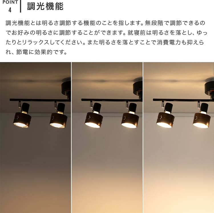 シーリングライト 4灯 サレディア 本体+トリゴ