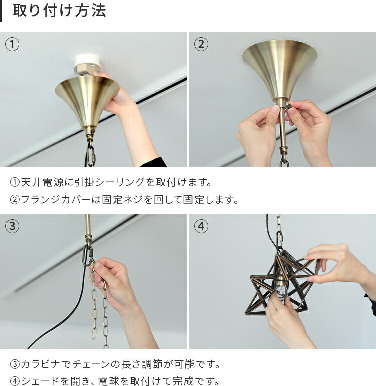 ペンダントライト 1灯 エトワールスモール [Etoile small P/L]
