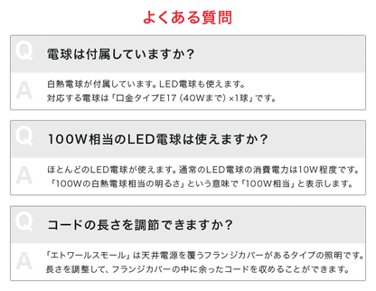 ペンダントライト 1灯 エトワールスモール [Etoile small P/L]