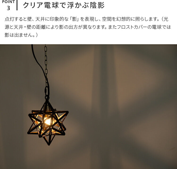 ペンダントライト 1灯 エトワールスモール [Etoile small P/L]