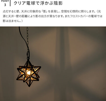 ペンダントライト 1灯 エトワールスモール [Etoile small P/L]