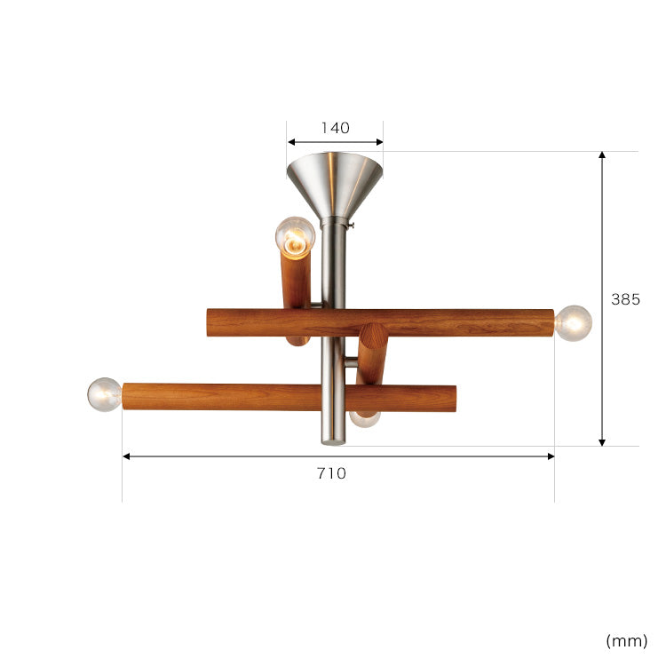 シーリングライト 4灯 イムーブル