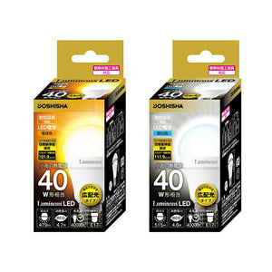 LED小型広配光型電球 40W相当 E17