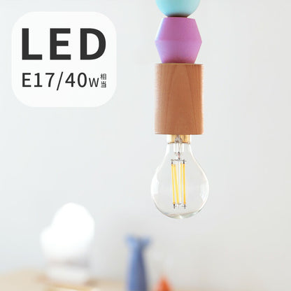E17 LEDエジソン電球 470lm