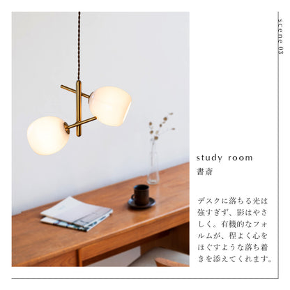 schon ペンダントライト2灯 beere ベーレ