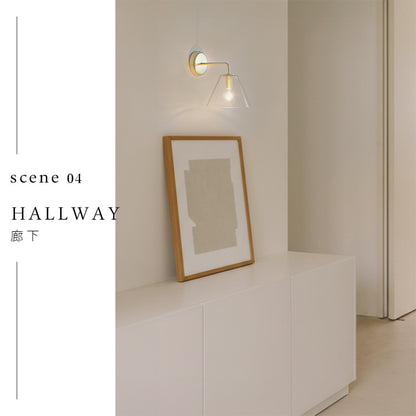 aina ブラケットライト 1灯 kolmioglass コルミオガラス