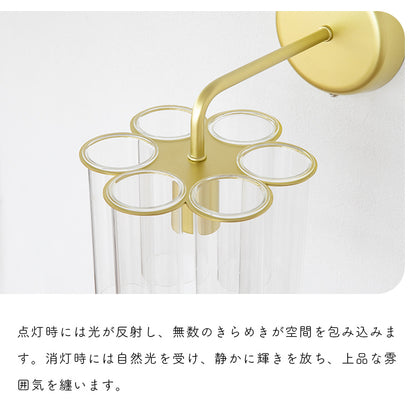 pelata ブラケットライト 1灯 kristalli クリスターリ