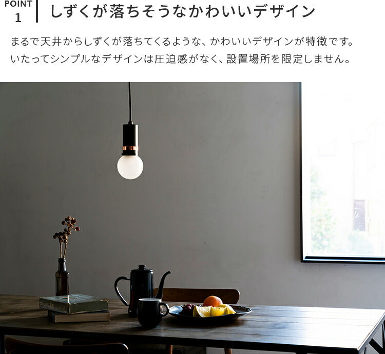 1灯ペンダントライト　アヴニール（Avenir）
