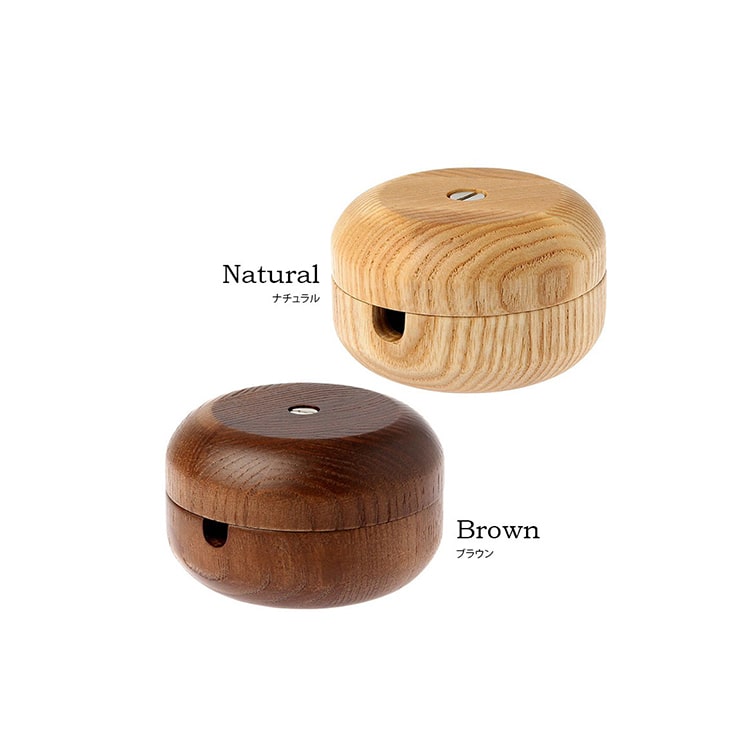 木製 コードリール メルクロス BRID 木 和風 北欧 ナチュラル ブラウン