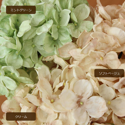 アンティーク紫陽花(クリーム)