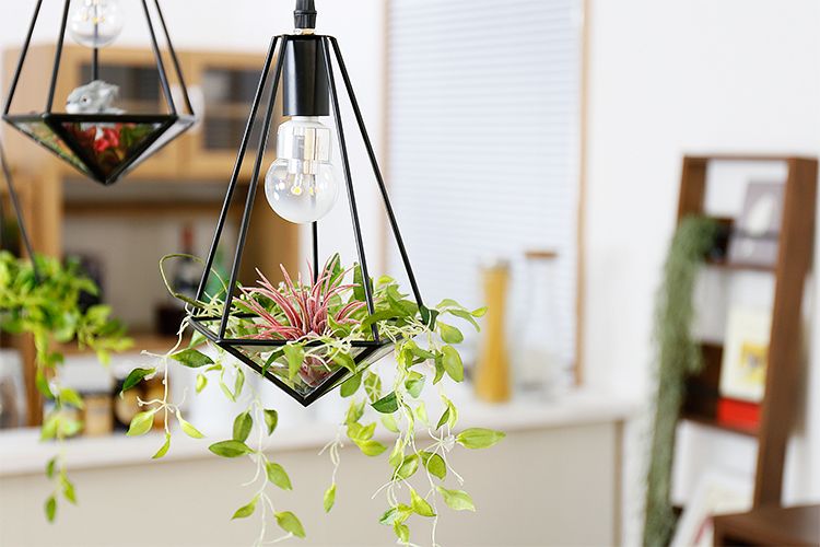 いなざうるす屋 フェイクグリーン 垂れる葉っぱ Sサイズ いなざうるす