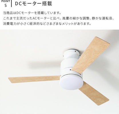 LEDシーリングファンライト バズー