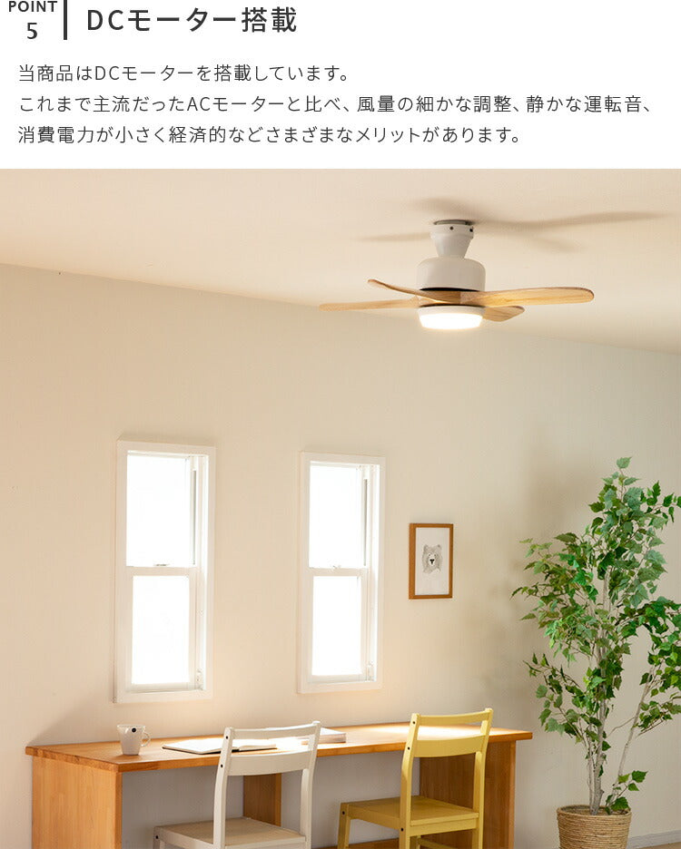 LEDシーリングファンライト ウェイン