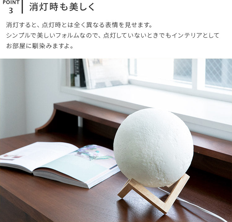 テーブルライト 1灯 ムーンレイ