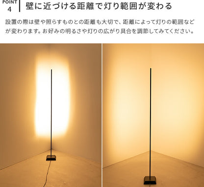 LEDフロアライト キース