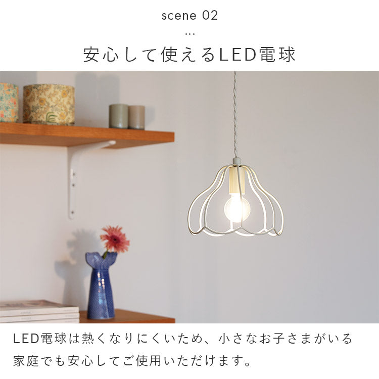 LEDフィラメン電球 E17 ボール型
