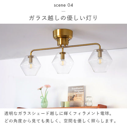 LEDフィラメン電球 E17 ボール型
