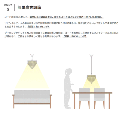 ペンダントライト 1灯 レディーン