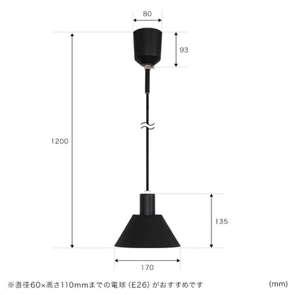 ペンダントライト 1灯 レロット