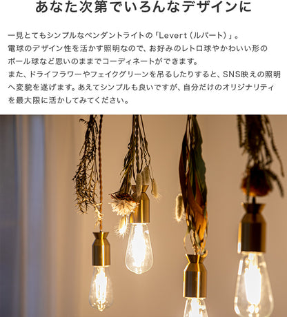 ペンダントライト 4灯 ルバート