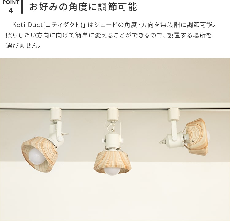 スポットライト 1灯 コティダクト