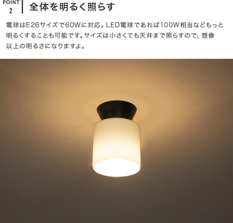 シーリングライト 1灯 ハリス