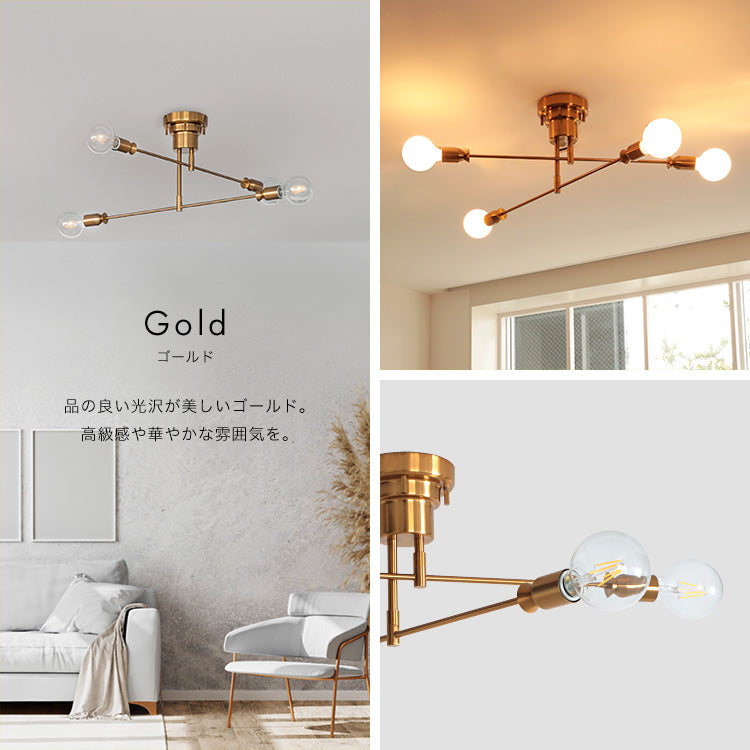 BeauBelle Ceiling Light Kyrie ブラック 楽天市場】シーリングライト 4灯 カイリー Belled 照明 照明器具