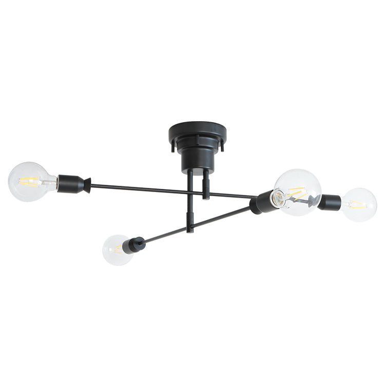 BeauBelle Ceiling Light Kyrie ブラック 2022冬】NEWモデル登場！自由な可動できる立体的に重なるアーム