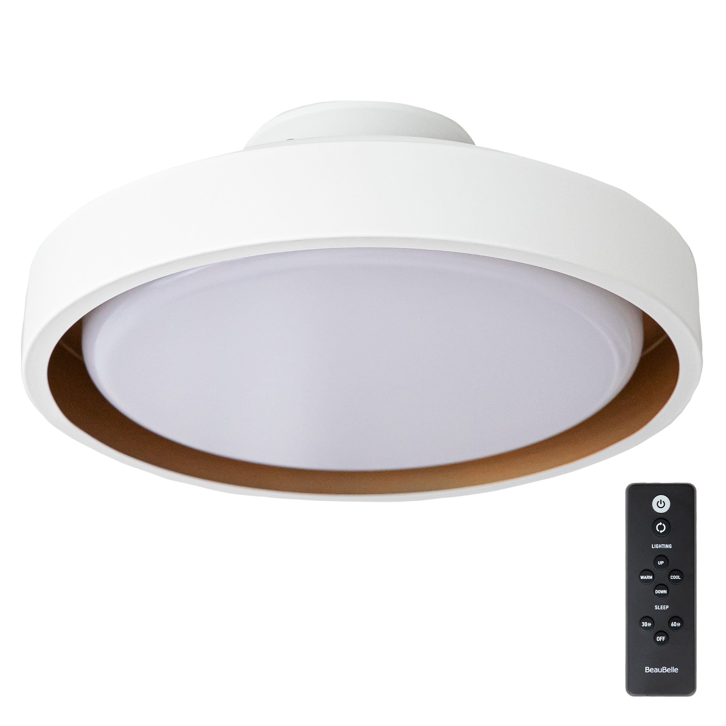 BeauBelle LAMELO LEDシーリングライト グレー 調光調色 リモコン付き 12畳 LEDシーリングライト ラメロ