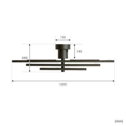 LEDシーリングライト 6灯 ケイン（リモコン付）