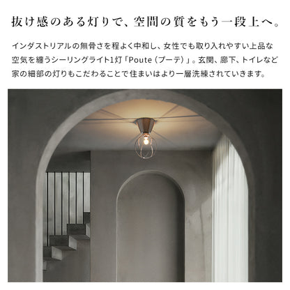 シーリングライト 1灯 プーテ