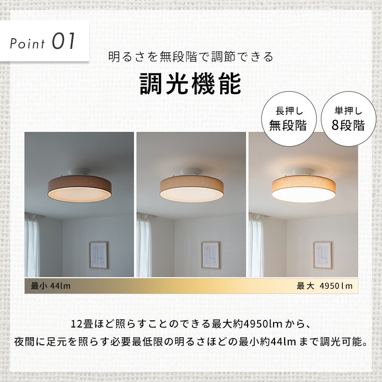 LEDシーリングライト ラメロシアリック