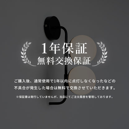 LEDウォールライト 2灯 ジェイデン