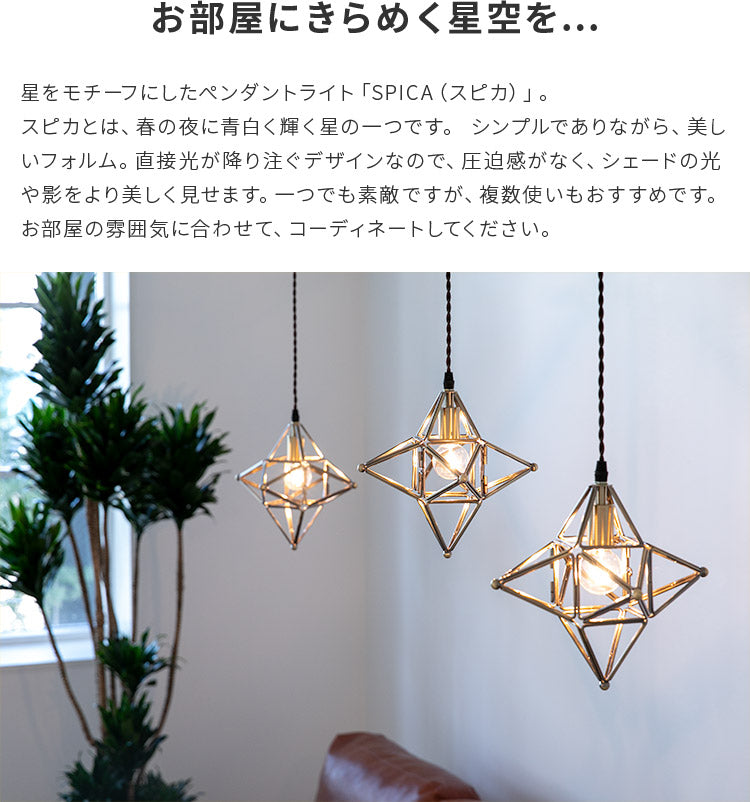 ペンダントライト 1灯 スピカ