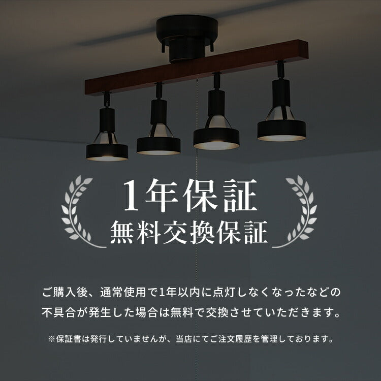 シーリングライト 4灯 バロン E17