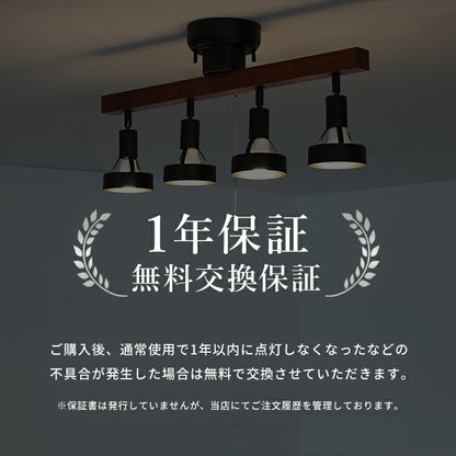 シーリングライト 4灯 バロン E17