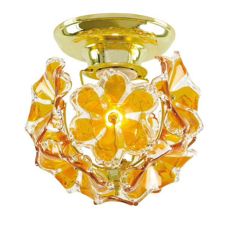 キシマ ブーケ bouquet シーリングライト　GEM-6661R 14年製 キシマ シーリングライト BOUQUET 5灯 照明 LED 対応 （ 天井