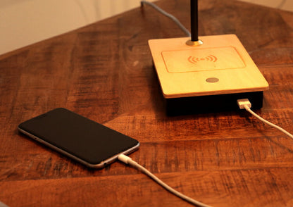 テ－ブルタッチセンサ－ランプ ワイヤレス充電機能付き
